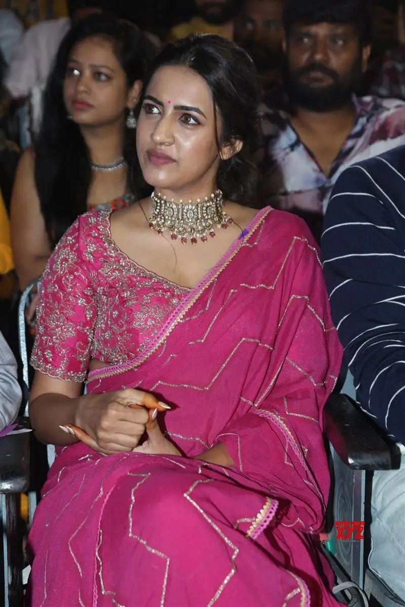 Telugu Actress Niharika Konidela In Beautiful Pink Saree Blouse